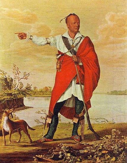 William Berczy Oil portrait of Joseph Brant china oil painting image